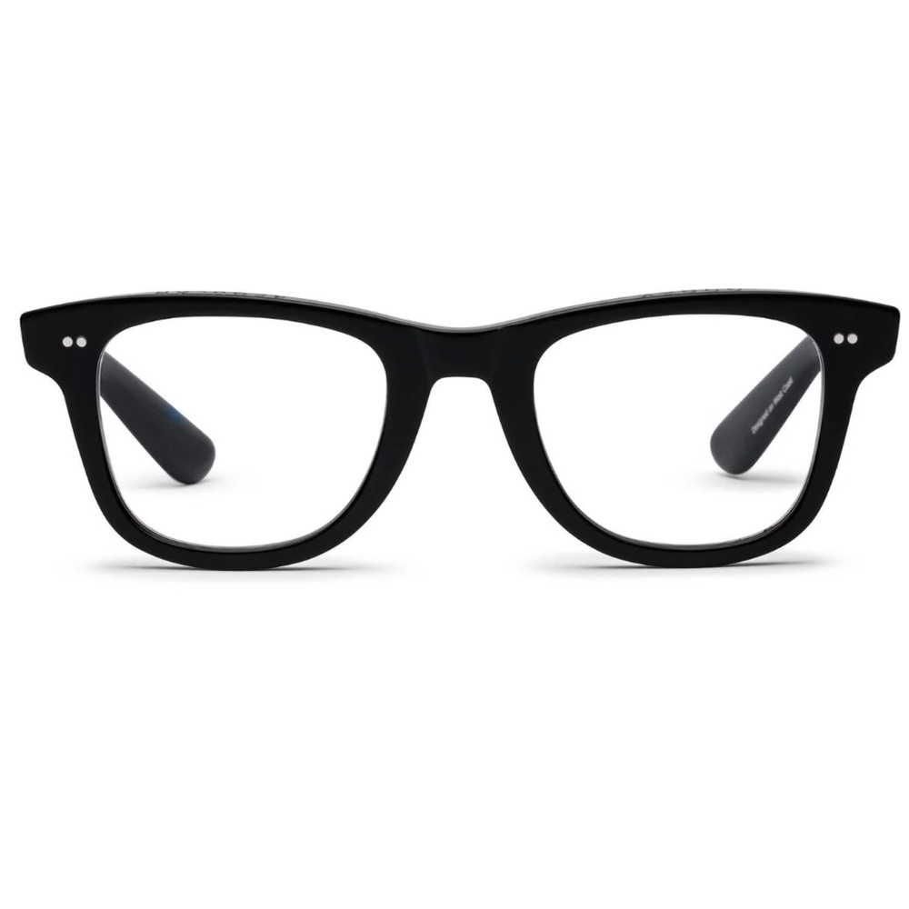 NWT CADDIS Readers - Porgy Backstage in Polished Black - 0.0x Magnification - Picture 3 of 8